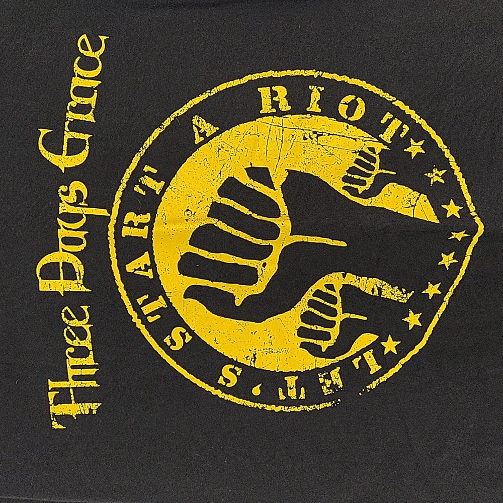 Three Days Grace Let's Start A Riot 2019 Tour T Shirt